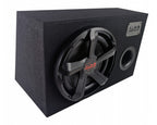 CARBON Serie EFFICIENT Subwooferkist 12 inch 400/300 Watt afbeelding 2