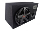 CARBON Serie EFFICIENT Subwooferkist 12 inch 400/300 Watt afbeelding 3