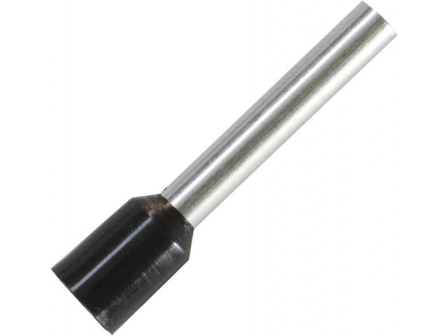 Adereindhuls voor kabelmaat: 4.0 mm² met zwarte isolatie afbeelding 3
