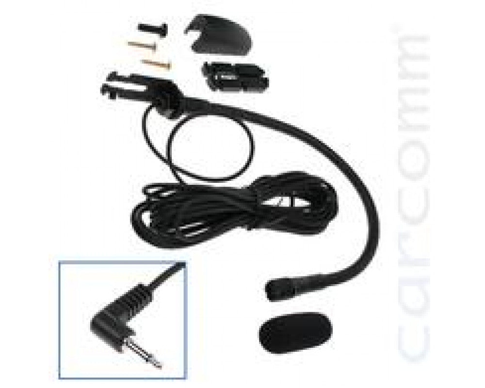 Zwanenhals Microfoon passief 3,5mm o.a.CK3100 / CK3300 / CK3500, Sony Ericsson, TomTom GO, JVC KD-BT