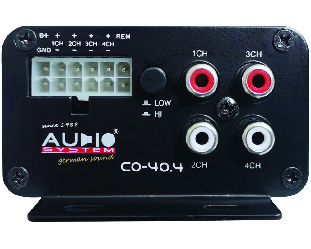 CO-SERIE 4-Channel IC Versterker ISO aansluitng afbeelding 4