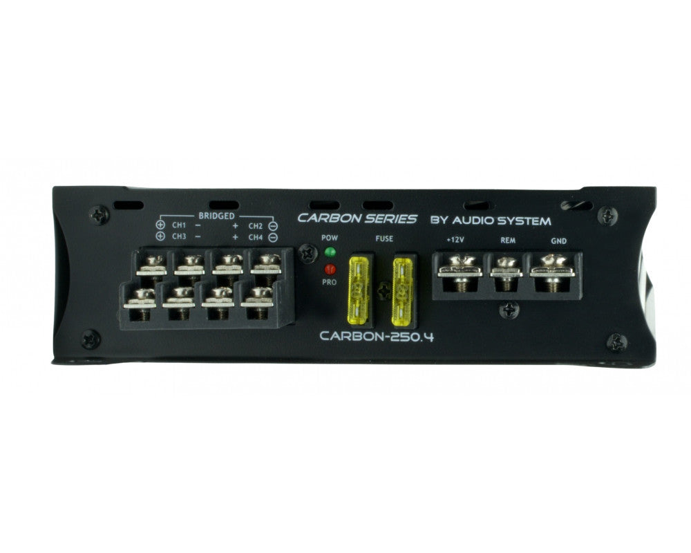 CARBON-SERIES 4-kanaal klasse A / B versterker