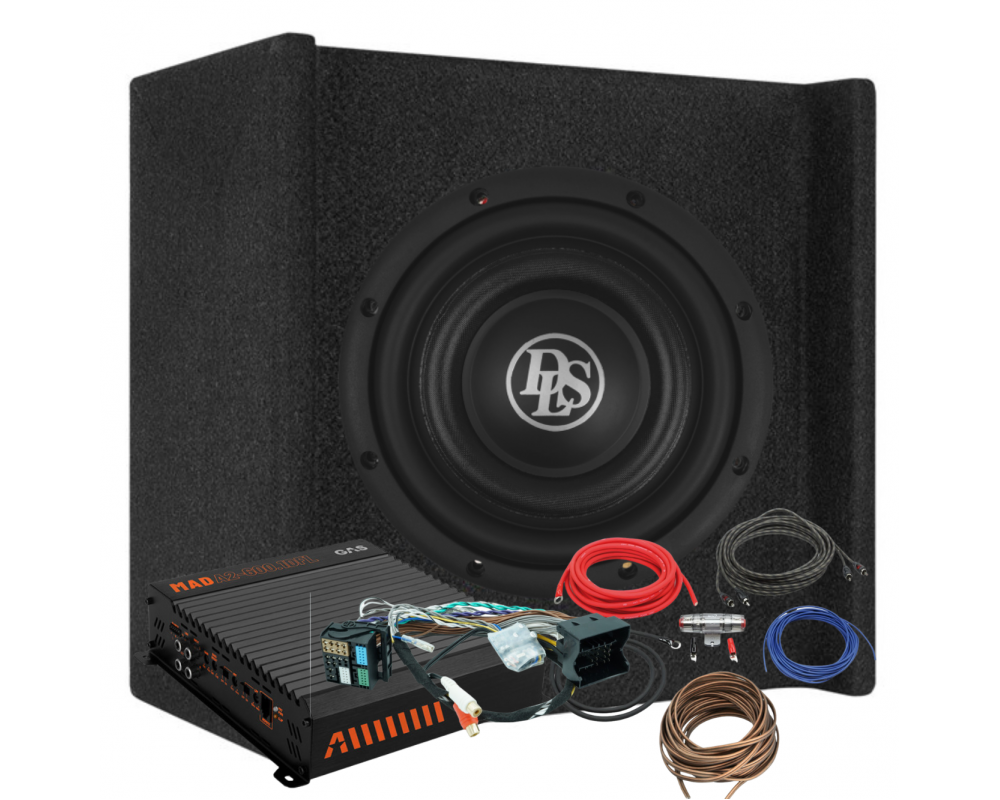 DLS Pasklare subwoofer set Volkswagen Transporter afbeelding 2