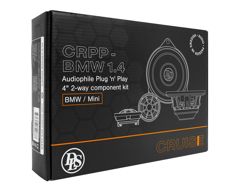DLS Cruise BMW 100mm, Plug'n Play component luidspreker