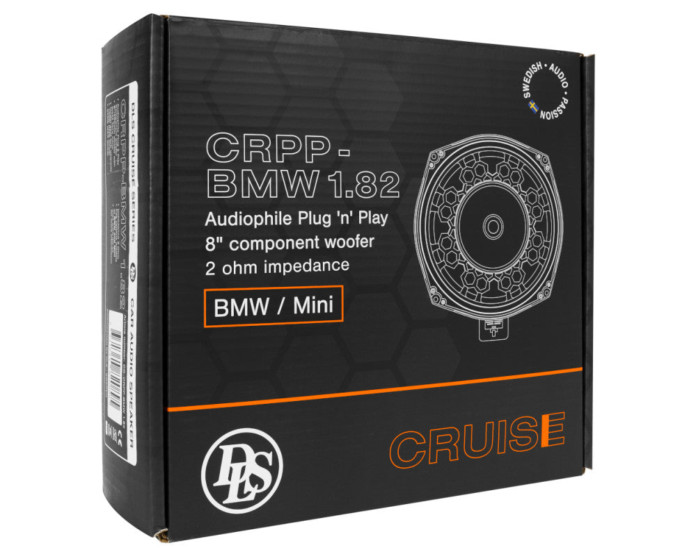 DLS Cruise BMW 200mm, Plug'n Play subwoofer 2Ohm