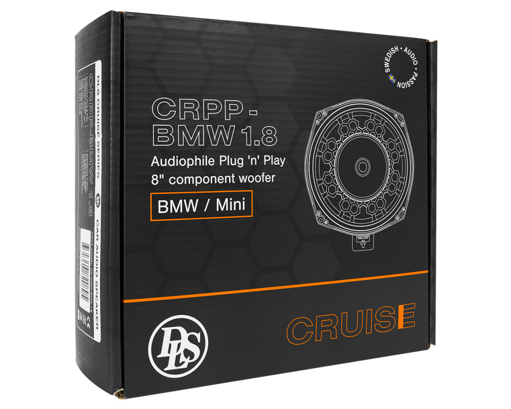 DLS Cruise BMW 200mm, Plug'n Play subwoofer
