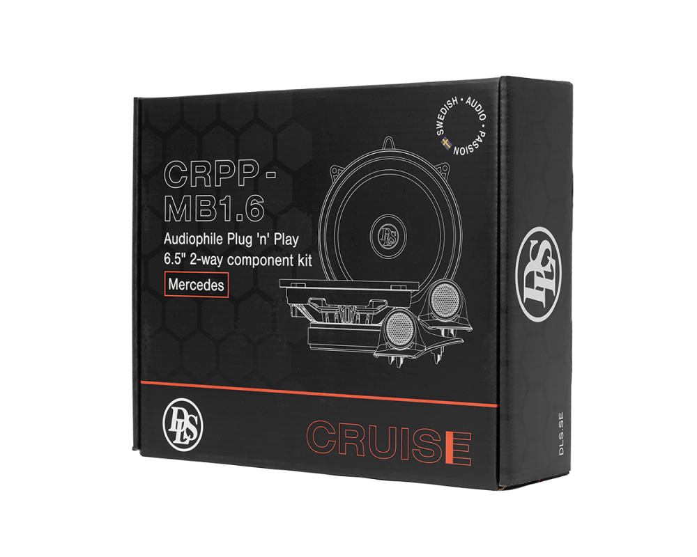 DLS Cruise Mercedes 6,5" Plug'n'Play Component Speaker Kit