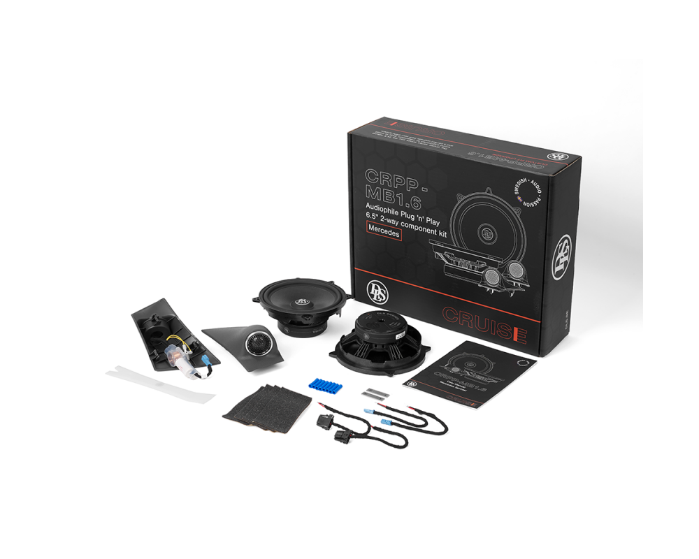 DLS Cruise Mercedes 6,5" Plug'n'Play Component Speaker Kit