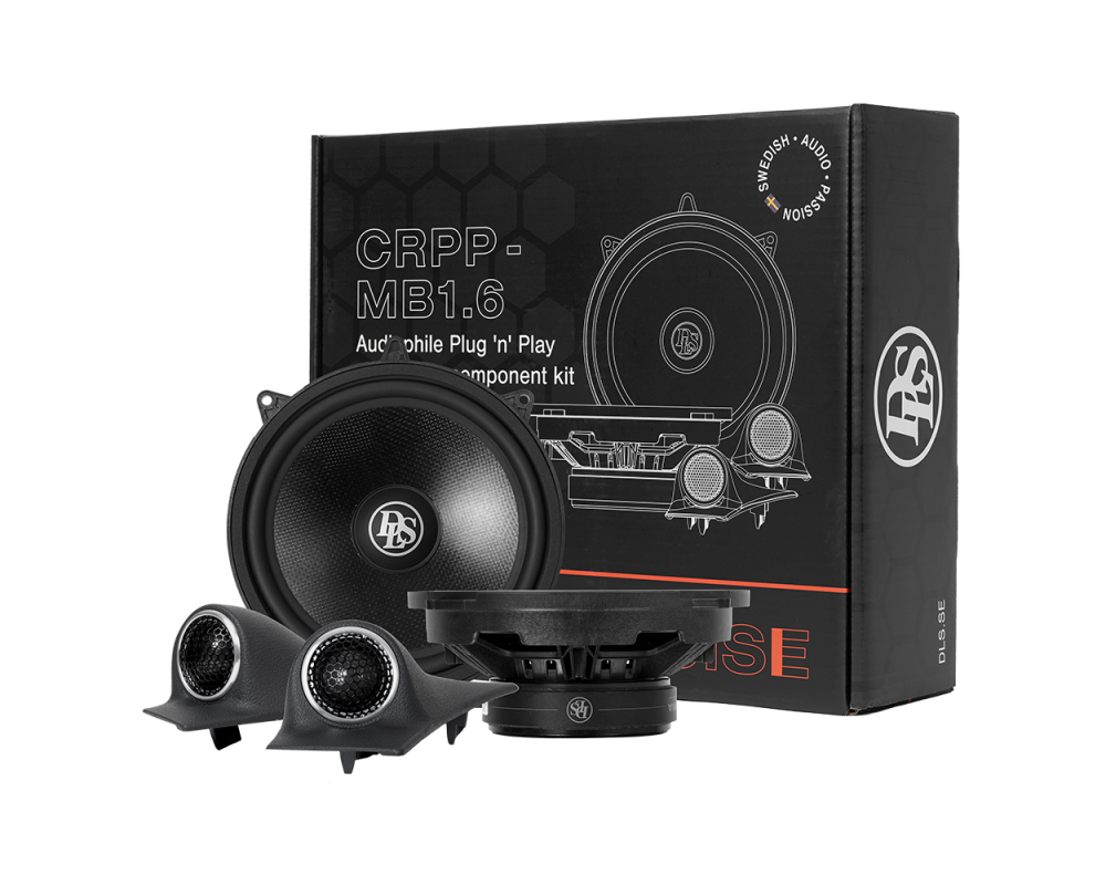 DLS Cruise Mercedes 6,5" Plug'n'Play Component Speaker Kit