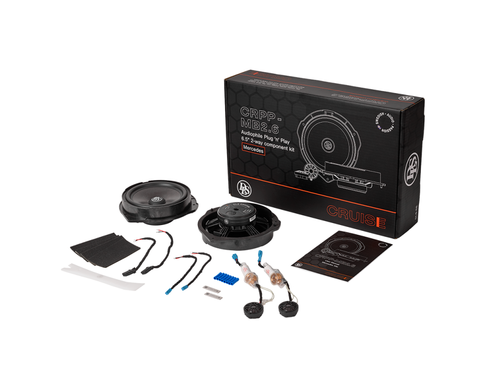 DLS Cruise Mercedes 6,5" Plug'n'Play Component Speaker Kit Vito W447