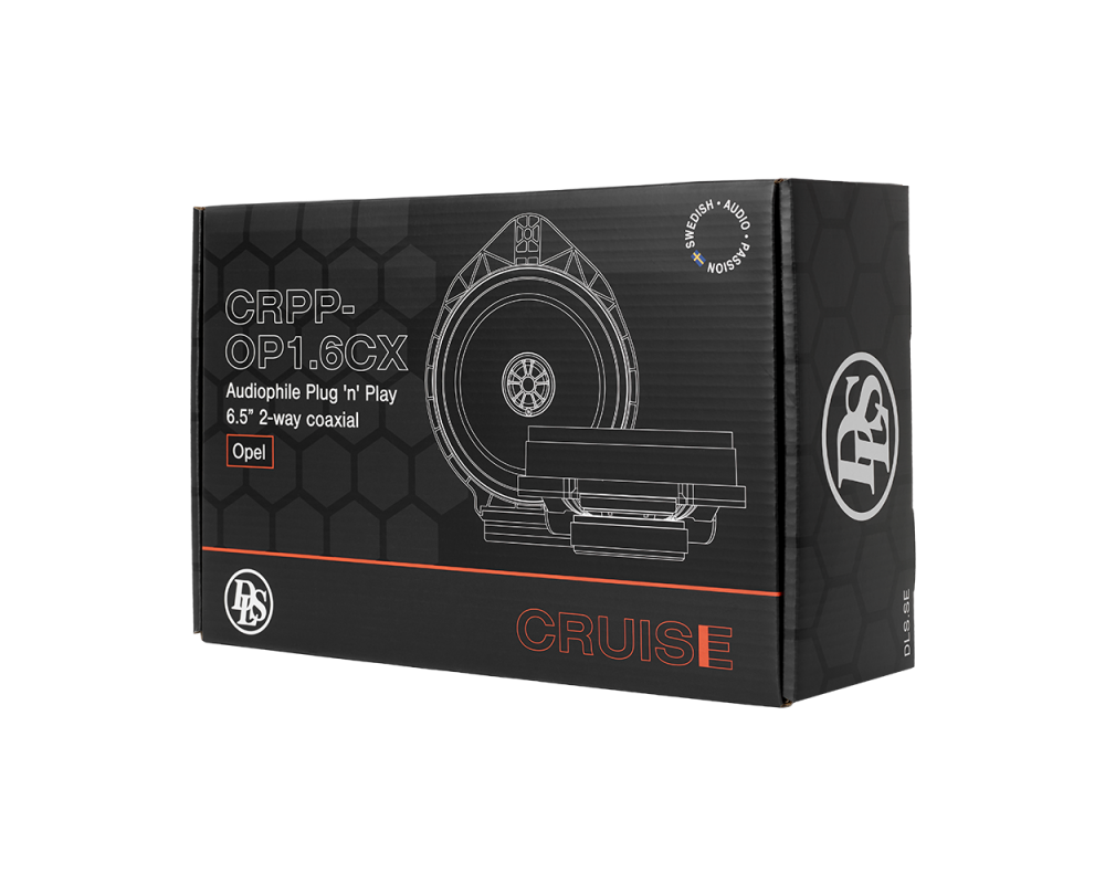 DLS Cruise Opel 6,5" Plug'n'Play Coaxial Speaker