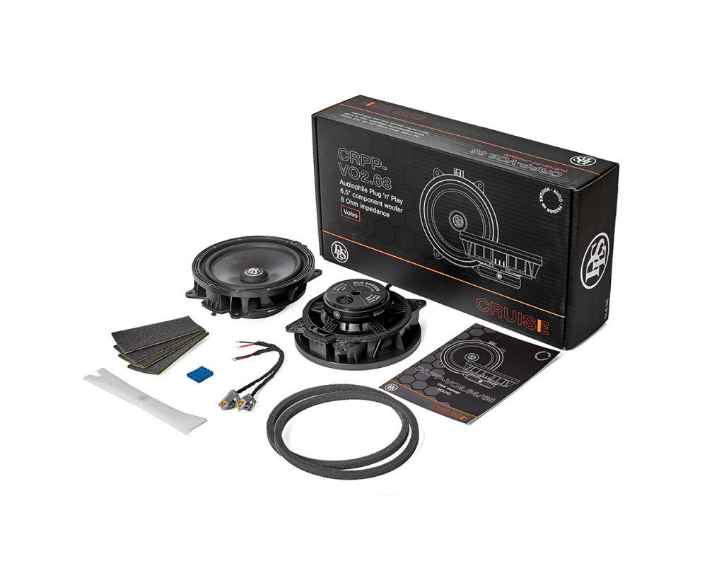 DLS Cruise Volvo 165mm, Plug'n'Play Mid Woofer 8Ohm ZONDER! Harman Kardon/B&W Audio
