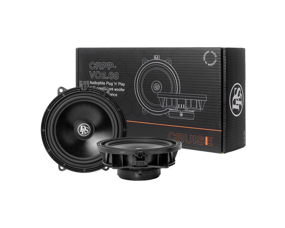 DLS Cruise Volvo 165mm, Plug'n'Play Mid Woofer 8Ohm ZONDER! Harman Kardon/B&W Audio