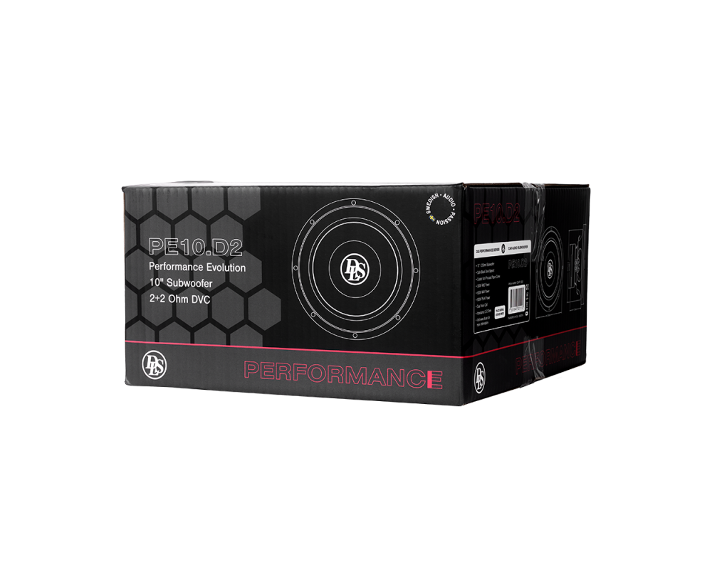 DLS 10"/250mm 2+2 Ohm Subwoofer