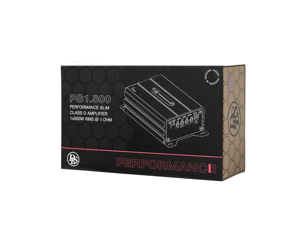 DLS Performance 1 Channel Mono Slim Amplifier 500W RMS