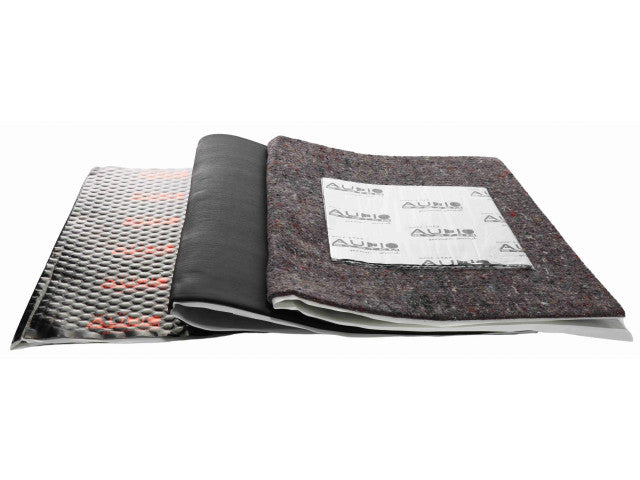 AUDIO SYSTEM DOOR KIT 2.0 2x Silence fleece + 2x Alubutyl 3000+ 4x ALU Sheet 250 + 1x Neoprene foam afbeelding 3