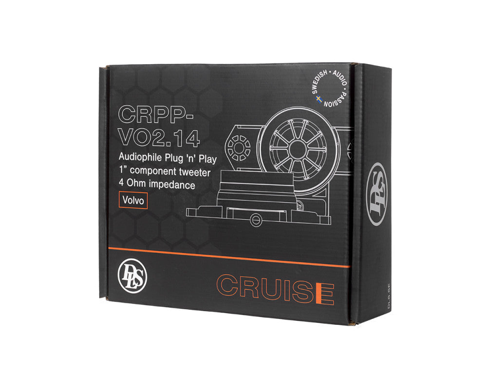 DLS Cruise Volvo , Plug'n'Play Tweeter 4Ohm MET! Harman Kardon/B&W Audio