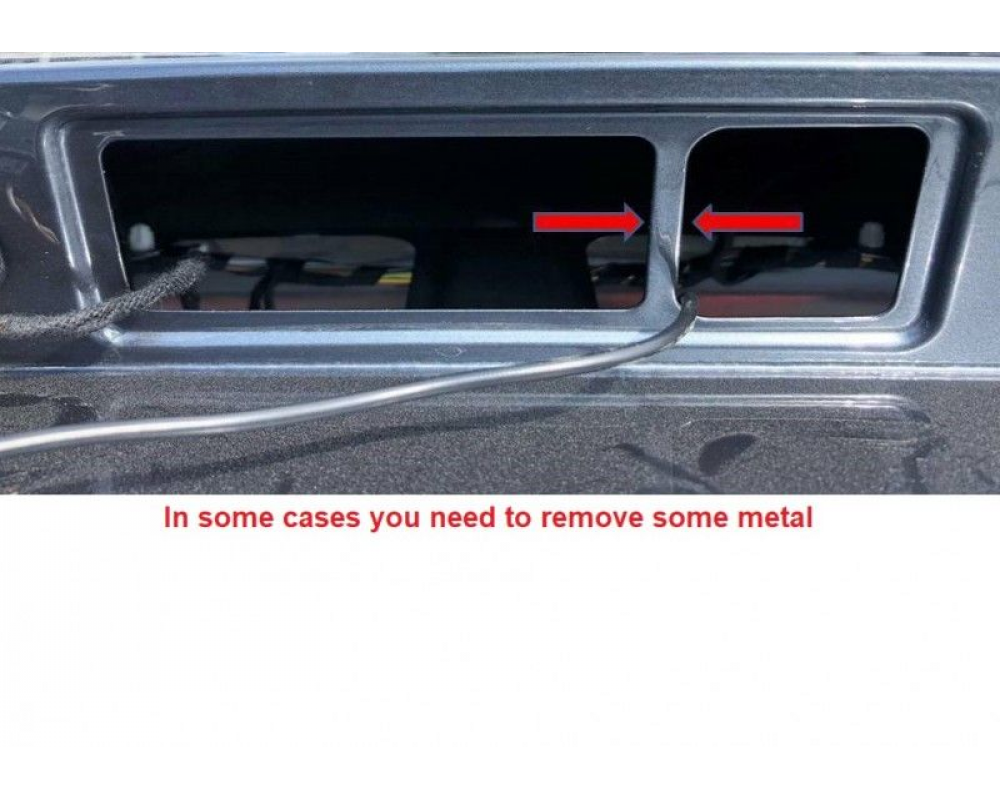 Sony CCD OEM camera system BMW 3-/5-/X5-/X6-/F07/F10- Serie NTSC + park lines (number plate light)