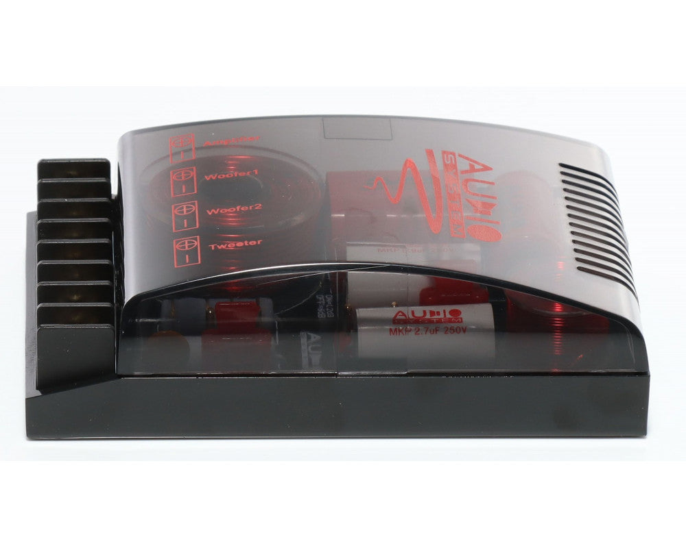 AUDIO SYSTEM 2-Weg Crossover 2-weg cross-over met 64-voudige akoestische aanpassing
