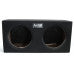 AUDIO SYSTEM Lege behuizing. Gesloten behuizing met 2x23 liter voor 25 cm bas afbeelding 5