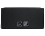 AUDIO SYSTEM Lege behuizing. Gesloten behuizing met 2x23 liter voor 25 cm bas
