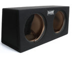 AUDIO SYSTEM Lege behuizing. Gesloten behuizing met 2x23 liter voor 25 cm bas afbeelding 2