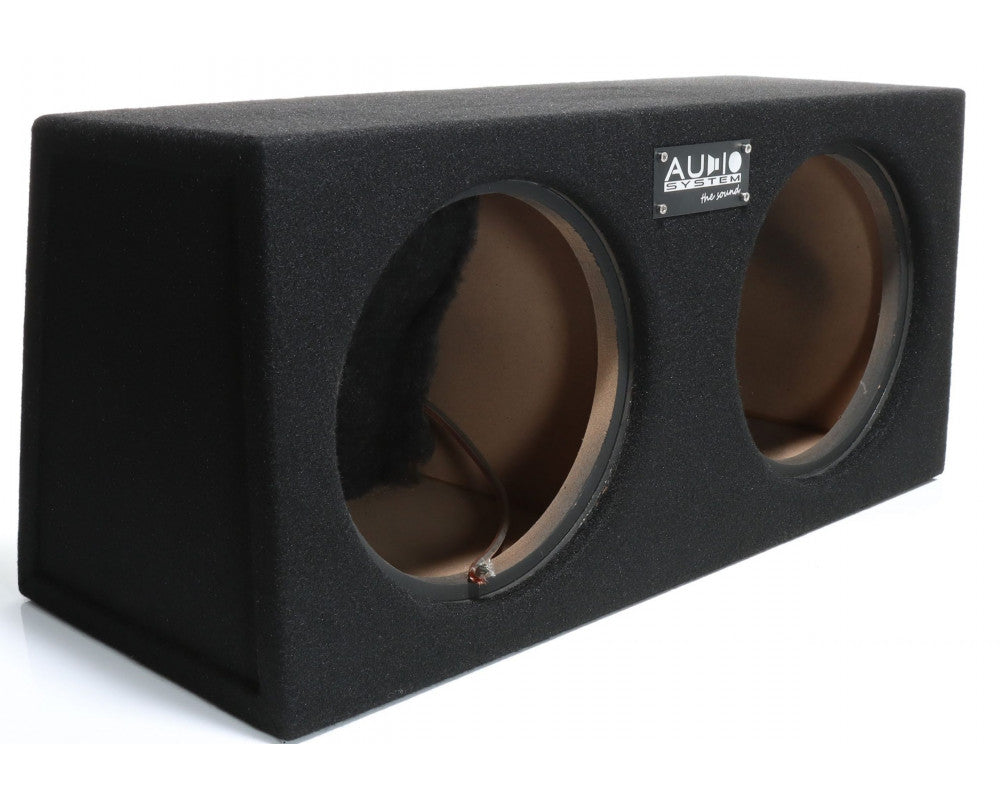 AUDIO SYSTEM Lege behuizing. Gesloten behuizing met 2x23 liter voor 25 cm bas afbeelding 2