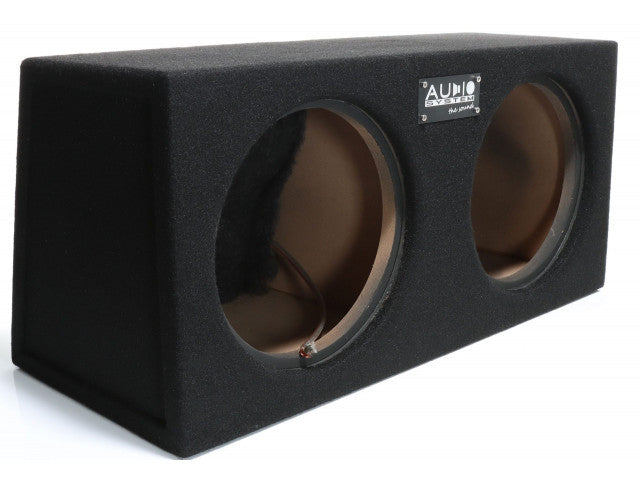 AUDIO SYSTEM Lege behuizing. Gesloten behuizing met 2x23 liter voor 25 cm bas afbeelding 3