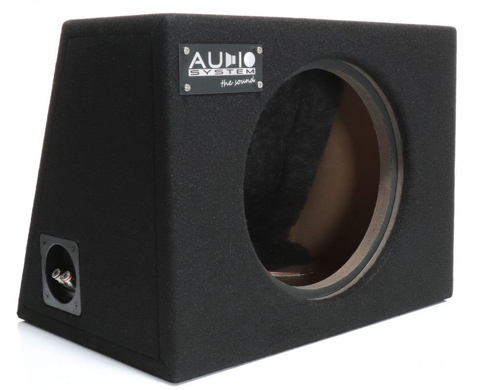 AUDIO SYSTEM Lege behuizing. Gesloten behuizing met 23 liter voor 25 cm bas