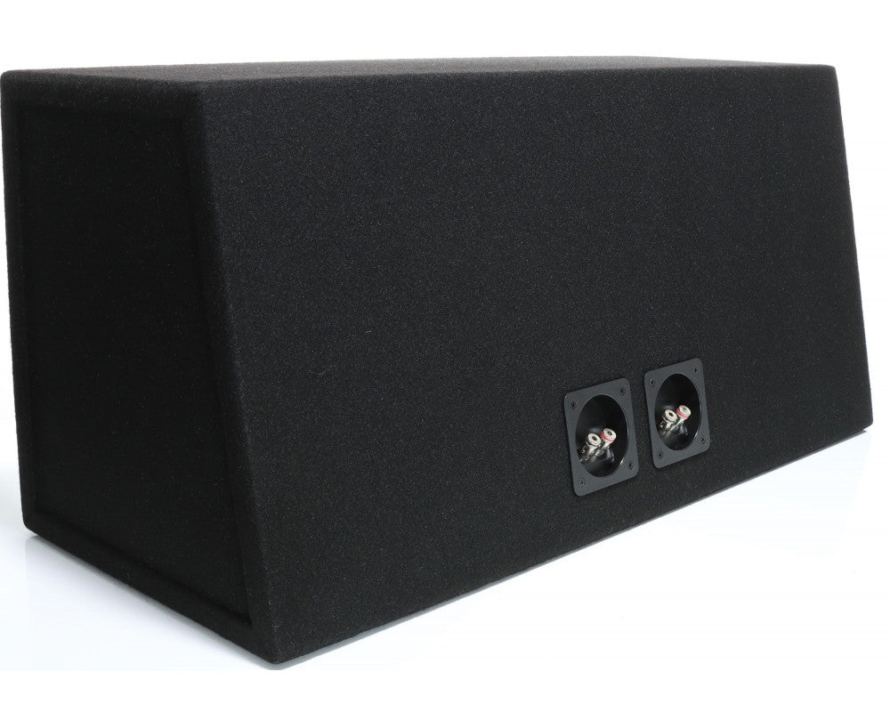 AUDIO SYSTEM Lege behuizing. Gesloten behuizing met 2x29 liter voor 30 cm bas