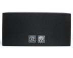 AUDIO SYSTEM Lege behuizing. Gesloten behuizing met 2x29 liter voor 30 cm bas
