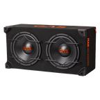 GAS MAD B1-212VS dubbele 12-inch subwooferkast – afbeelding 1