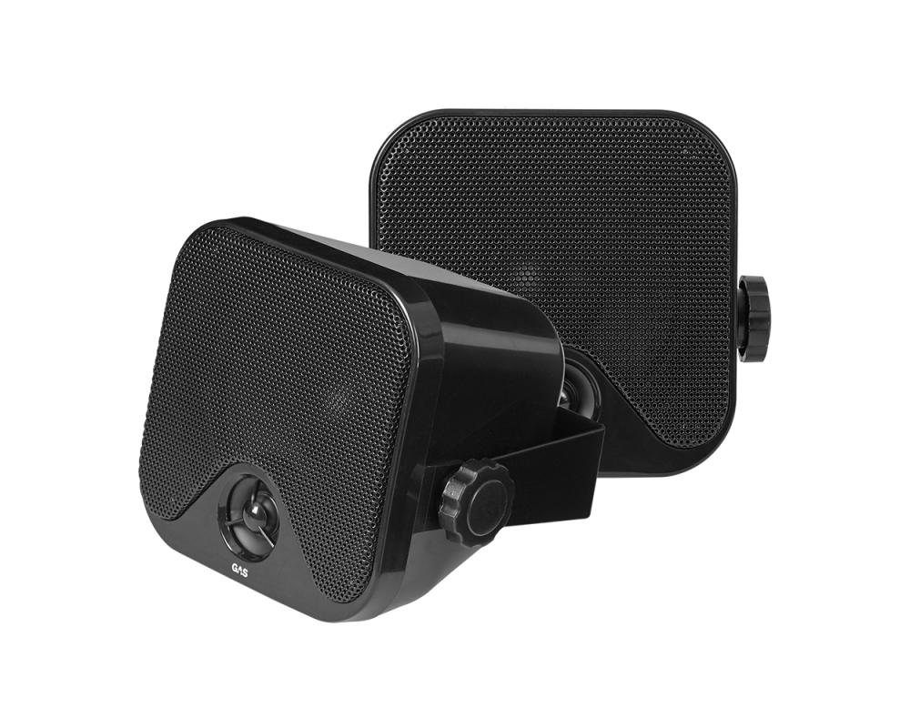 GAS MAD BK1-44 2-way box speaker - black, opbouwspeaker 10cm afbeelding 2