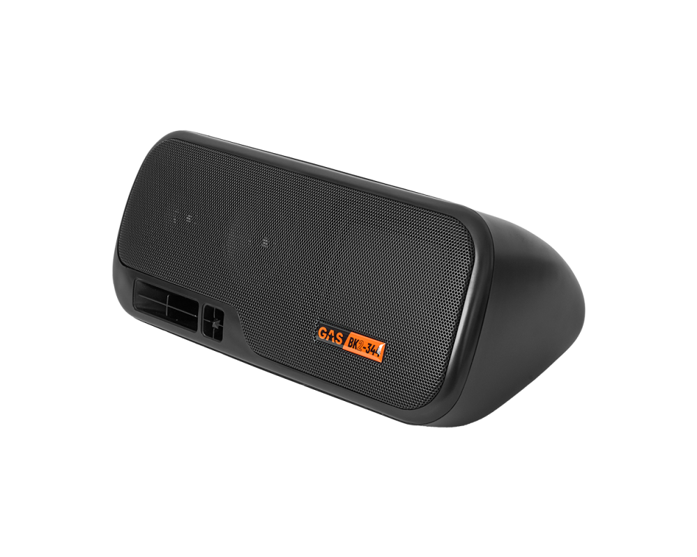 GAS MAD BK2-344 3-way box speaker - black, opbouwspeaker afbeelding 10