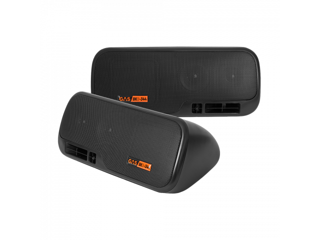 GAS MAD BK2-344 3-way box speaker - black, opbouwspeaker afbeelding 3