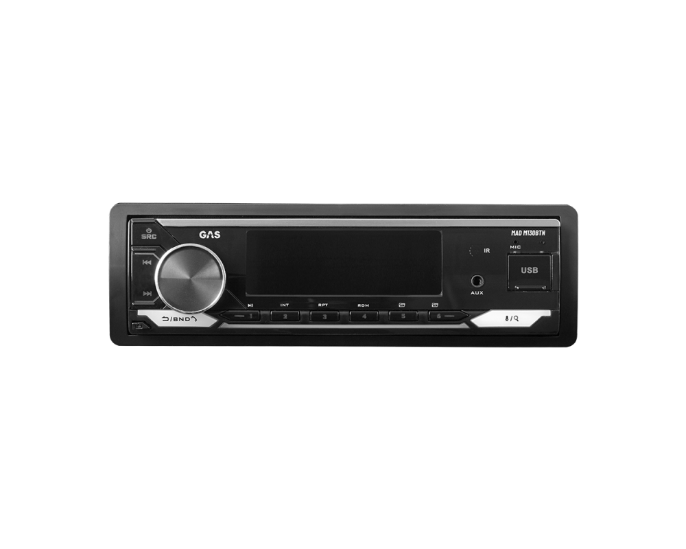 GAS MAD M130BTN 1-DIN, BT, USB, AUX, DSP, RDS afbeelding 8