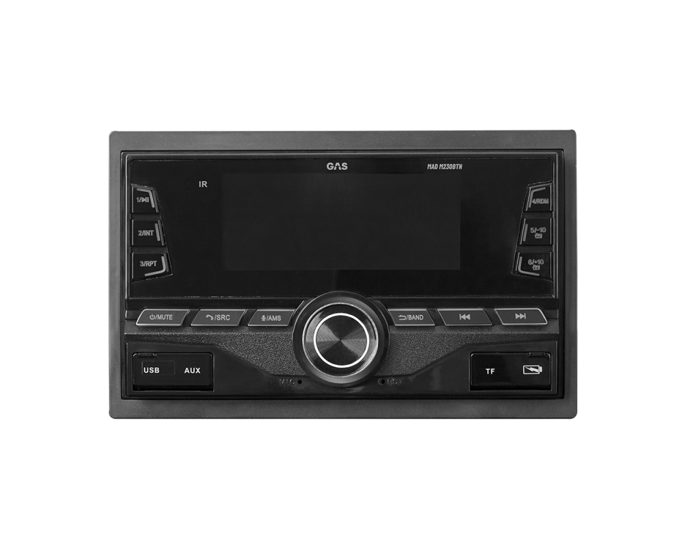 GAS MAD M230BTN 2-DIN, BT, USB, AUX, DSP afbeelding 6