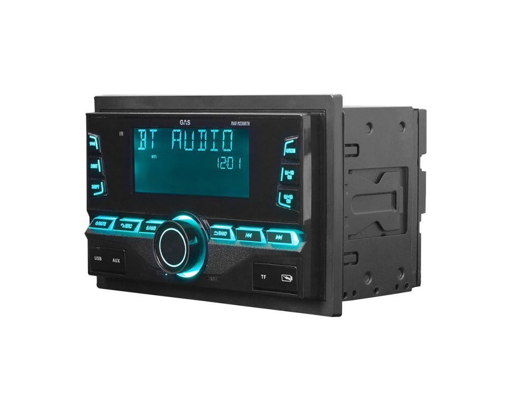 GAS MAD M230BTN 2-DIN, BT, USB, AUX, DSP afbeelding 2