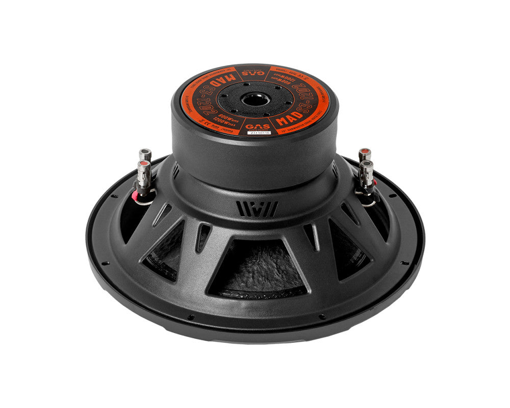 GAS MAD Level 3 Subwoofer 12" 2x2 Ohm afbeelding 10