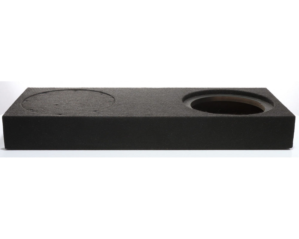 AUDIO SYSTEM Lege behuizing. Gesloten behuizing met 2x 7 liter voor 2x 25 cm bas