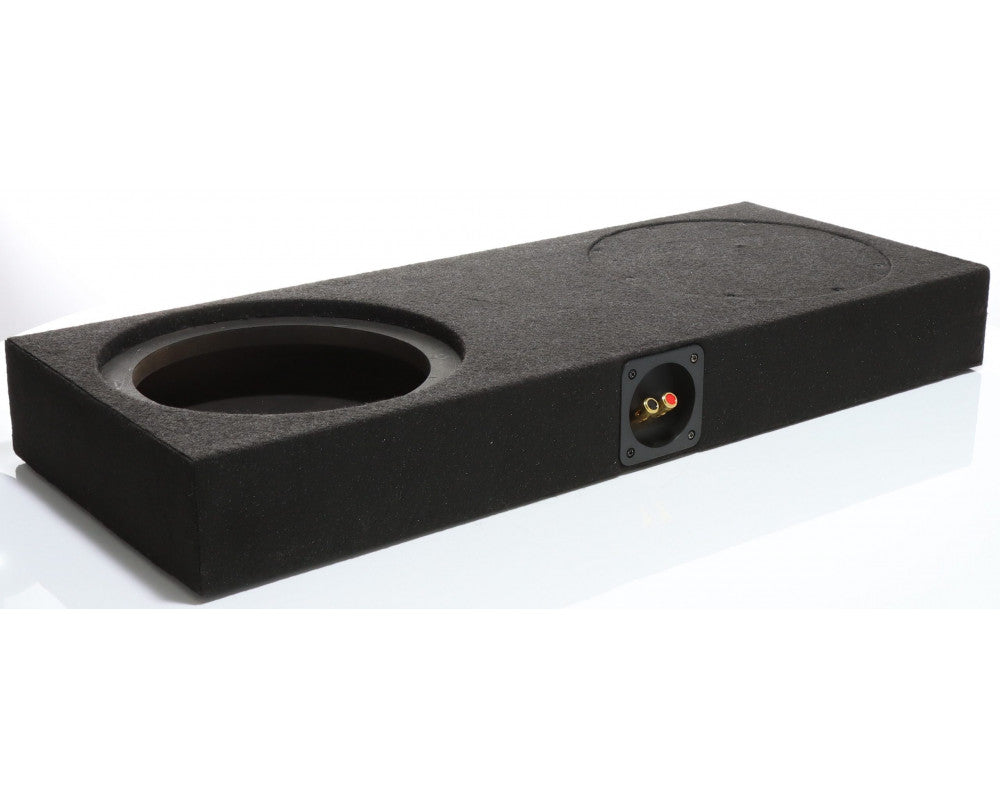 AUDIO SYSTEM Lege behuizing. Gesloten behuizing met 2x 7 liter voor 2x 25 cm bas