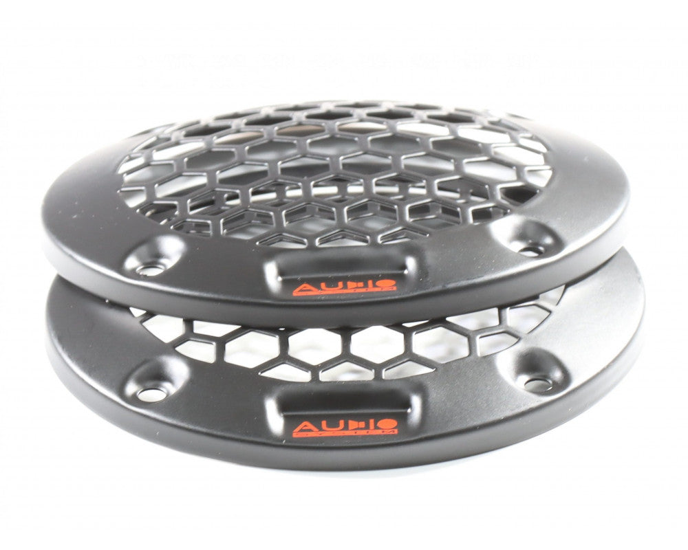 AUDIO SYSTEM Luidspreker Gril Mat Zwart 2-Stuks voor 80 mm chassis (paar)