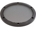 AUDIO SYSTEM Luidspreker Gril - CNC milled black anodized aluminium speaker grill - artikel GI 165 AVALANCHE
