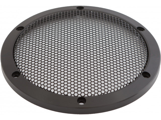 AUDIO SYSTEM Luidspreker Gril - CNC milled black anodized aluminium speaker grill - artikel GI 165 AVALANCHE - afbeelding 2