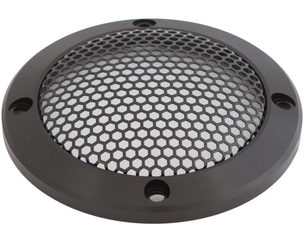 AUDIO SYSTEM Luidspreker Gril - CNC milled black anodized aluminium speaker grill - artikel GI 80 AVALANCHE
