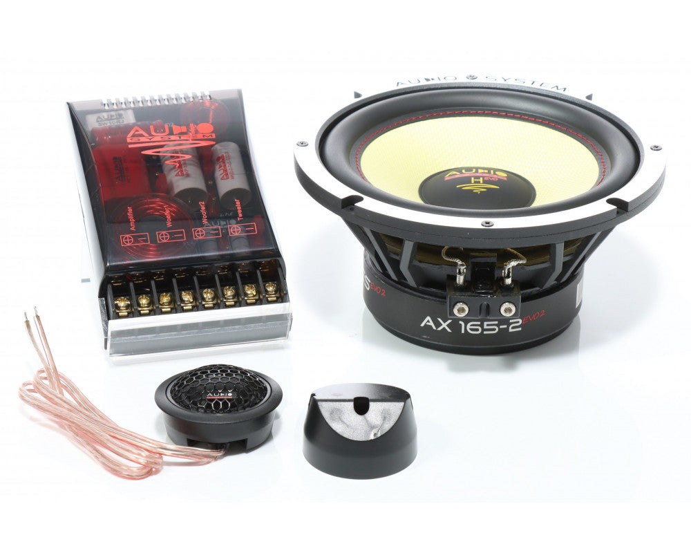 Helon-Serie 2-OHM 2-Way System 165 mm Exteme Kickbass Compo Systeem. afbeelding 2