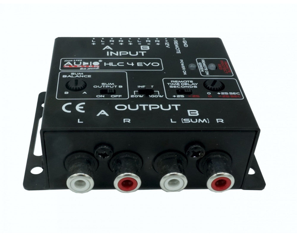 AUDIO SYSTEM 4-weg high-low adapter voor OEM radio's afbeelding 4