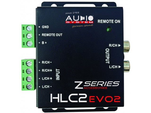 AUDIO SYSTEM High-Low Adapter HLC-2 VOOR OEM Radio (8-30 VOLT) afbeelding 3