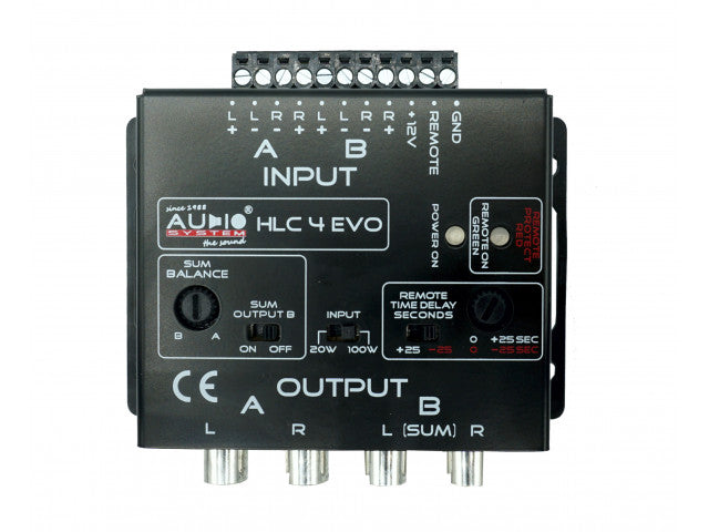 AUDIO SYSTEM 4-weg high-low adapter voor OEM radio's afbeelding 3