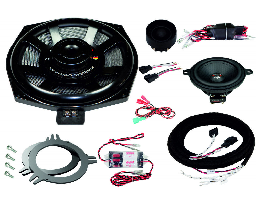 HXFIT BMW UNI 3-Weg half aktief Front Systeem voor all BMW E, F en G modellen afbeelding 2
